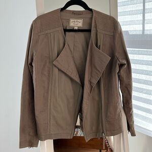LIKE NEW! Lucky Brand Leather Jacket